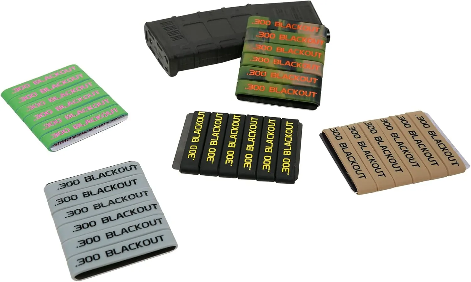 Aolamegs 5.56 Magazine Marking Band 6 Pack