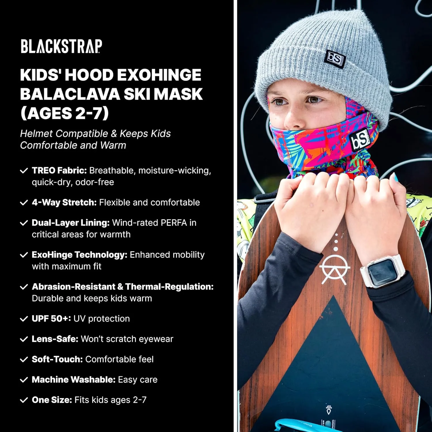 BLACKSTRAP Girls' Balaclava