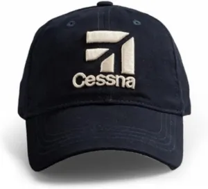Cessna 3D Logo Cap Black