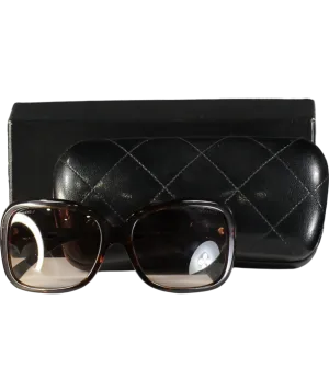 Chanel 5171 Tortoise / Black CC Bow Sunglasses In Case