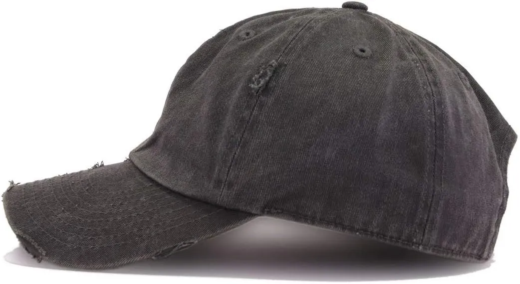 Fuck Trump Vintage Baseball Cap Embroidered Cotton Adjustable Distressed Dad Hat