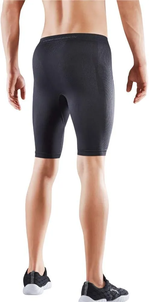 LP SUPPORT Men's AIR Compression Shorts Training Tights ARM2601Z - Breathable Athletic Workout Running Baselayer - Gray