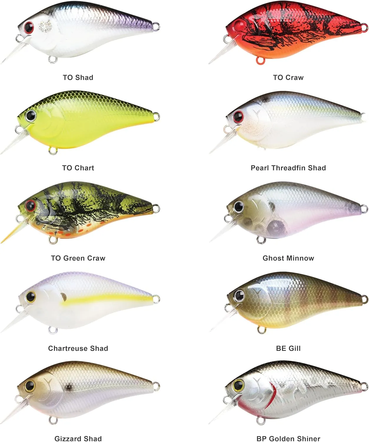 LUCKY CRAFT LC 1.5 Silent, Freshwater Bass Fishing Lure, Crank Bait, Smallmouth, Pike, Floating, Tournament Winning, Perfect Wobbling, Squarebill, Fishing Gear, Fishing Accessories, Fishing Tackle