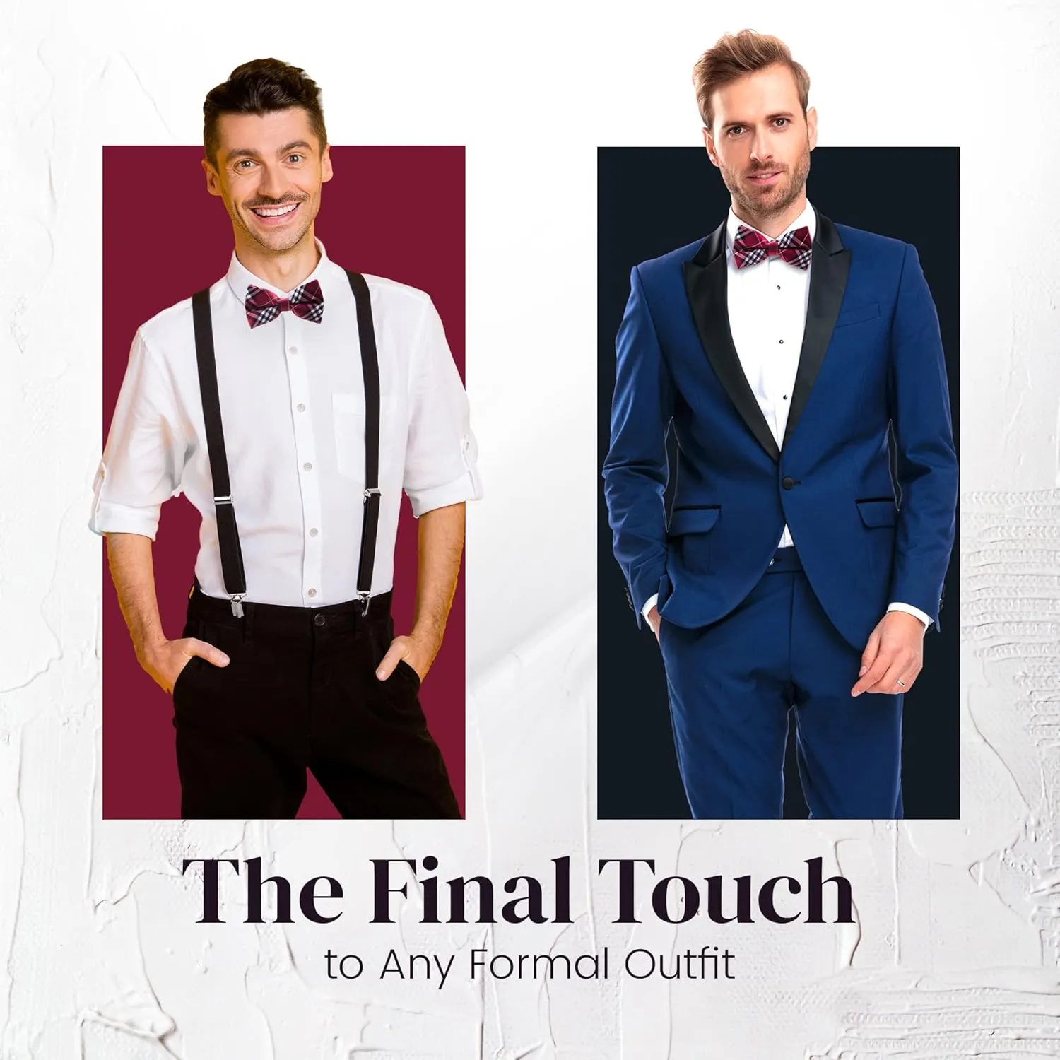 Man of Men - Bow Tie - Plaid Bow Ties for Men - Bowties Men