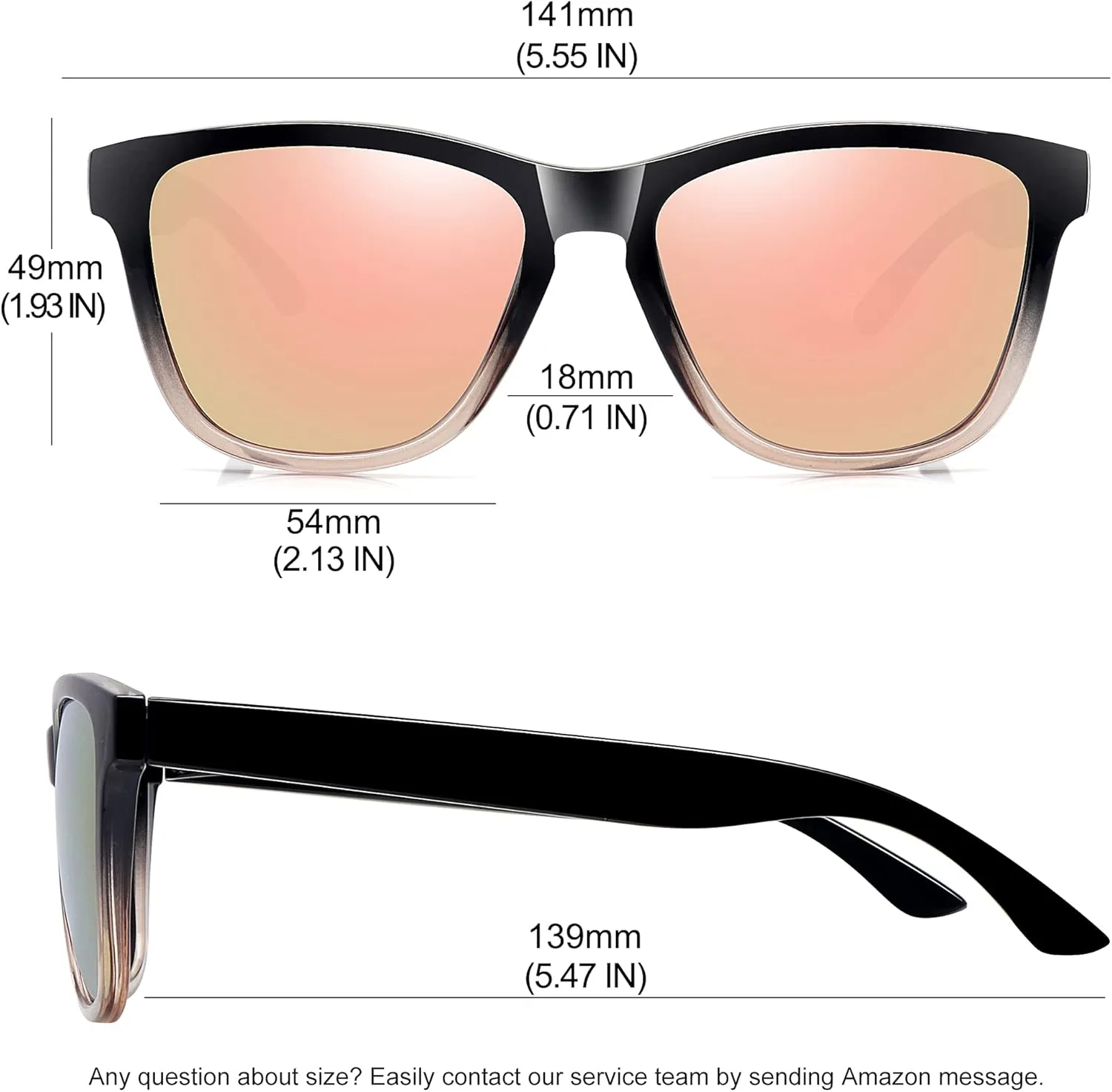MEETSUN Polarized Sunglasses for Women Men Trendy Classic Retro Designer Style