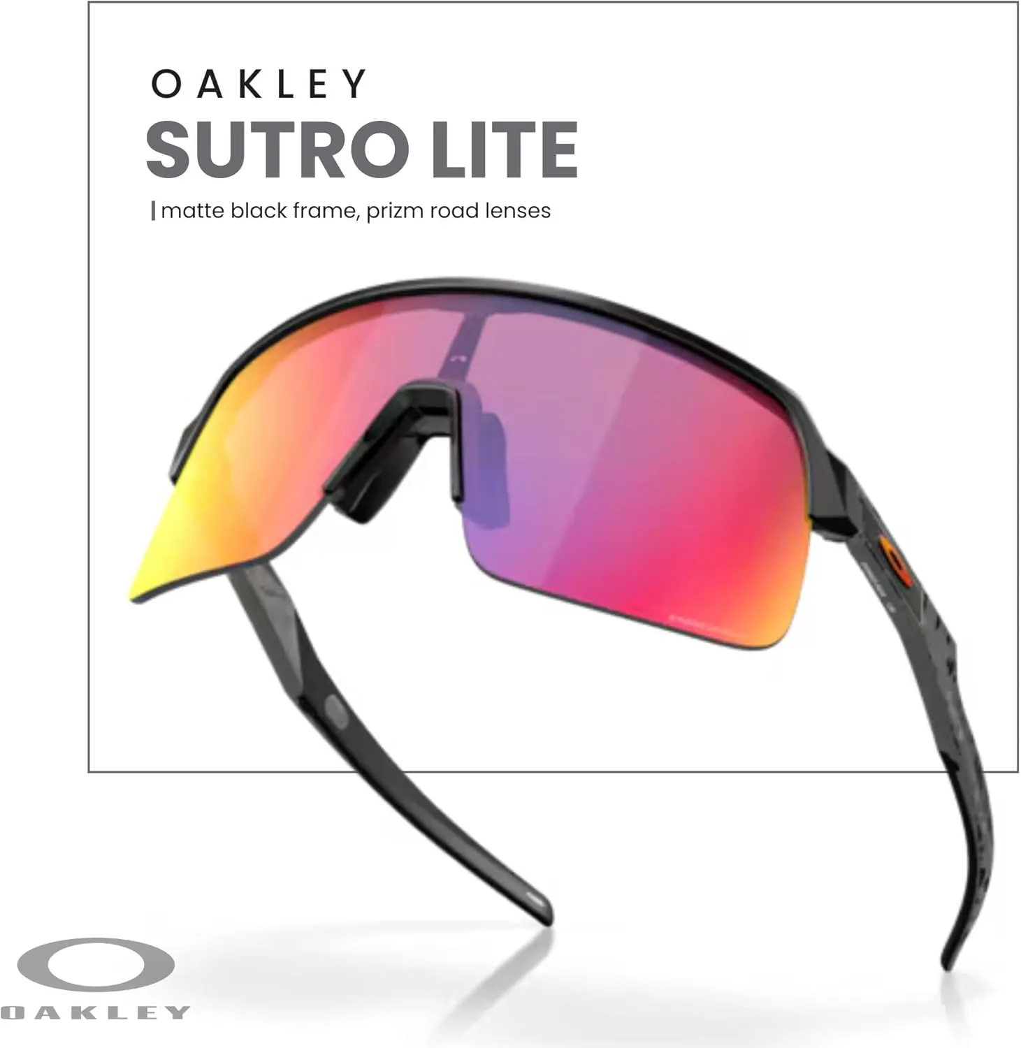 Oakley Sutro Lite OO9463 Shield Sunglasses for Men for Women   BUNDLE Accessory Leash   Designer iWear Kit