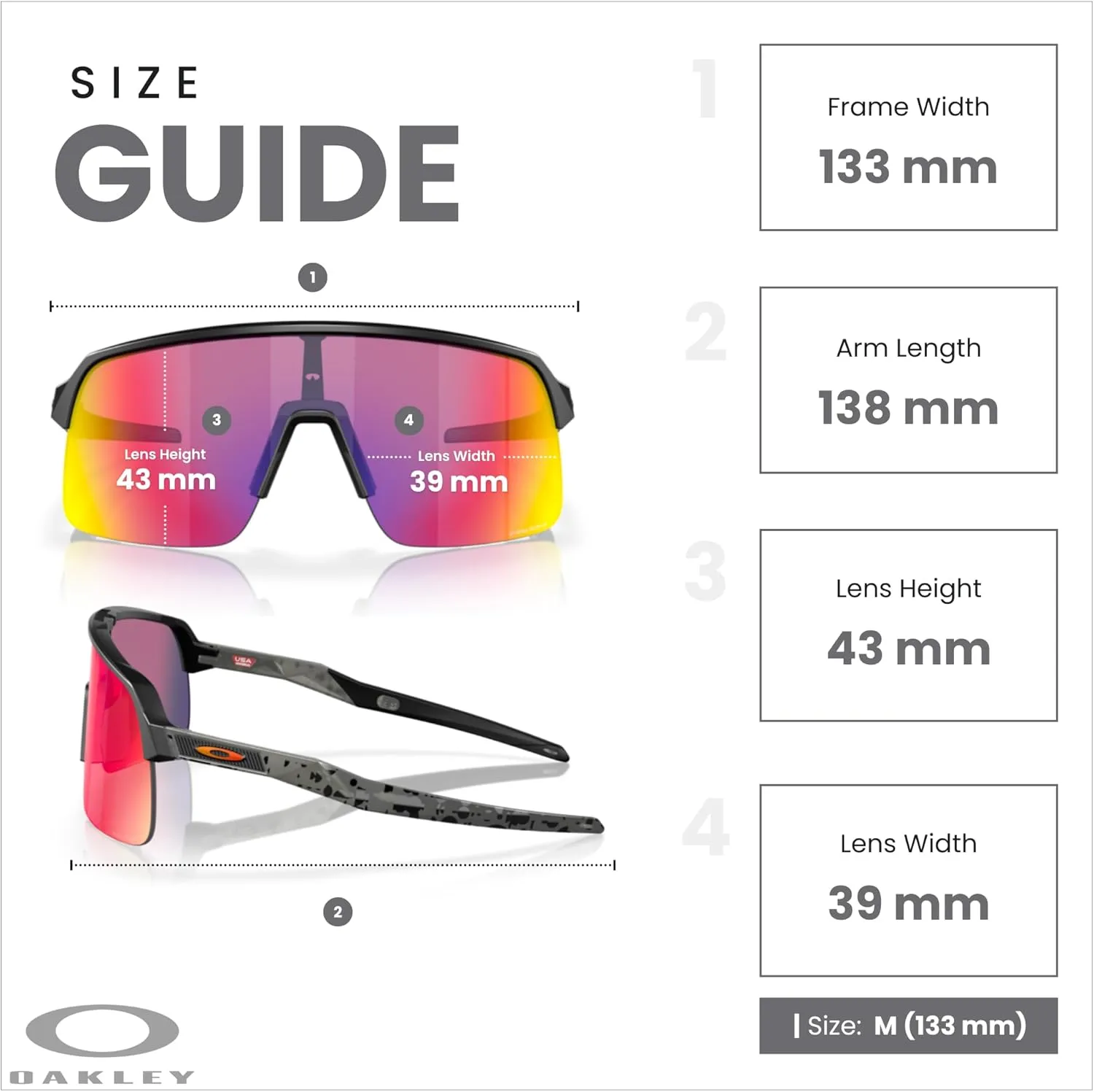 Oakley Sutro Lite OO9463 Shield Sunglasses for Men for Women   BUNDLE Accessory Leash   Designer iWear Kit