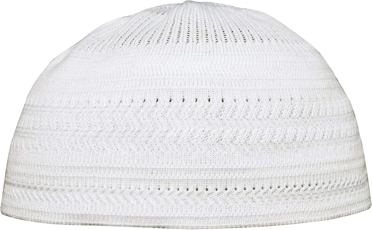 Plain Light Brown Cotton Stretch Knit Kufi Hat Skull Cap - Comfortable Fit
