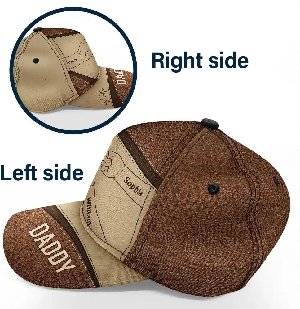WANDER PRINTS Custom for Grandpa Dad - Personalized Classic Cap