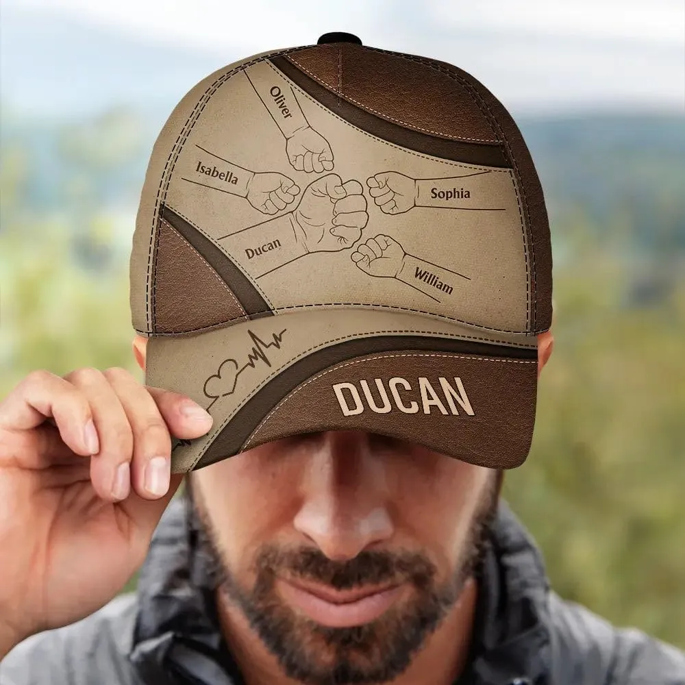 WANDER PRINTS Custom for Grandpa Dad - Personalized Classic Cap