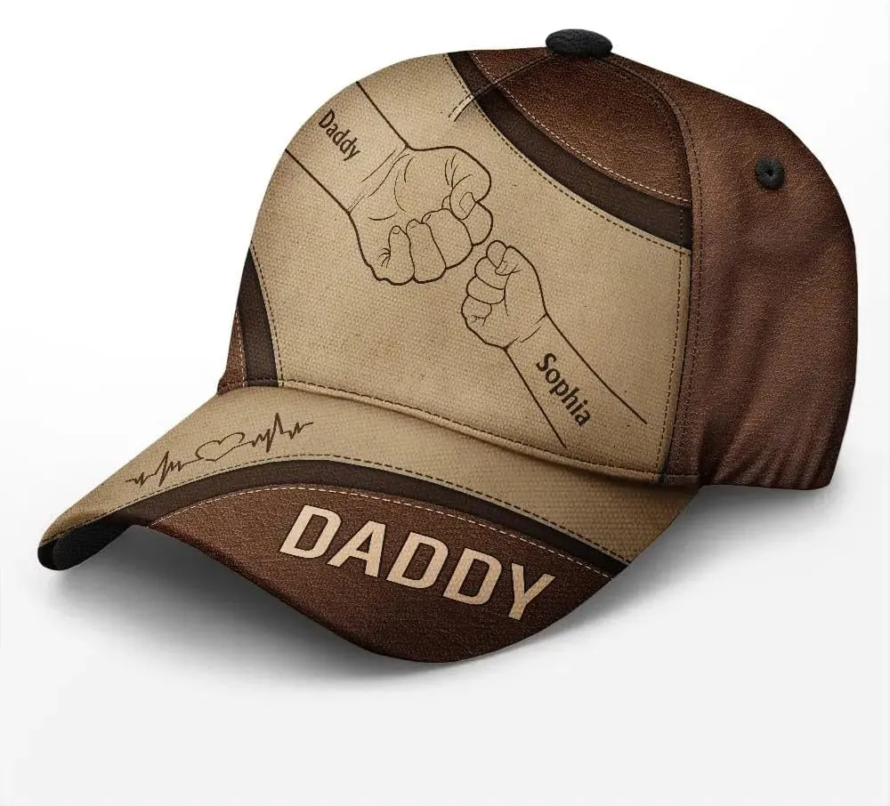 WANDER PRINTS Custom for Grandpa Dad - Personalized Classic Cap