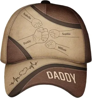 WANDER PRINTS Custom for Grandpa Dad - Personalized Classic Cap